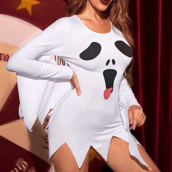 Dresses & Skirts - Halloween Ghost 👻 Dress NWT